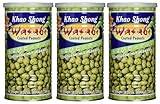 yoaxia ® – 3-pack – [ 3 x 350 g] jordnötter täckta med Wasabi / Wasabi belagda jordnötter