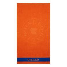 GALLO, Home , unisex, Orange, ONE SIZE, Bomuld, Unisex strandhåndklæde håndlavet i Italien af blødt bomuldsterryklud