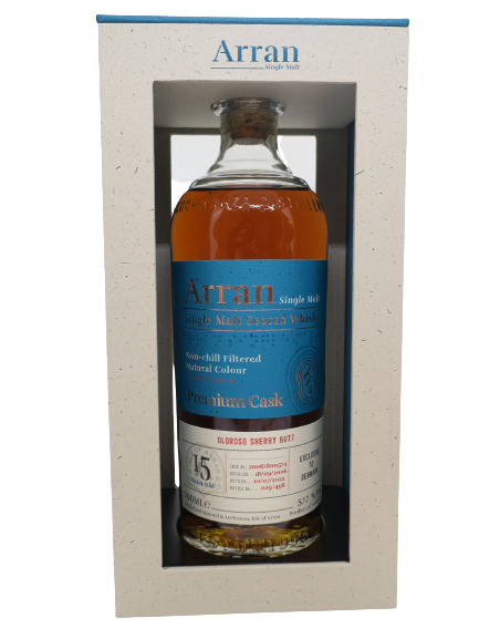 Arran 15 Years Premium Cask #800574 57,7% Single Malt Whisky.