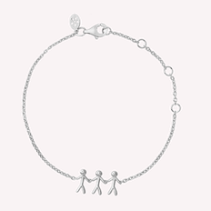 Together Family 3 bracelet - silver
