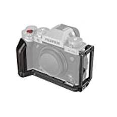SMALLRIG X-T5 L-hållare för FUJIFILM X-T5-kamera med Blackwood-sidohandtag, inbyggd brytarplatta för arca och justerbar sidoplatta, stöder horisontella och vertikala inspelningar – 4137