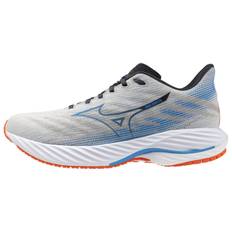 Mizuno Wave Rider 28 Men's Running Shoes, Nimbus Cloud/Blue Pace/Mizuno Ignition Red - 7 UK