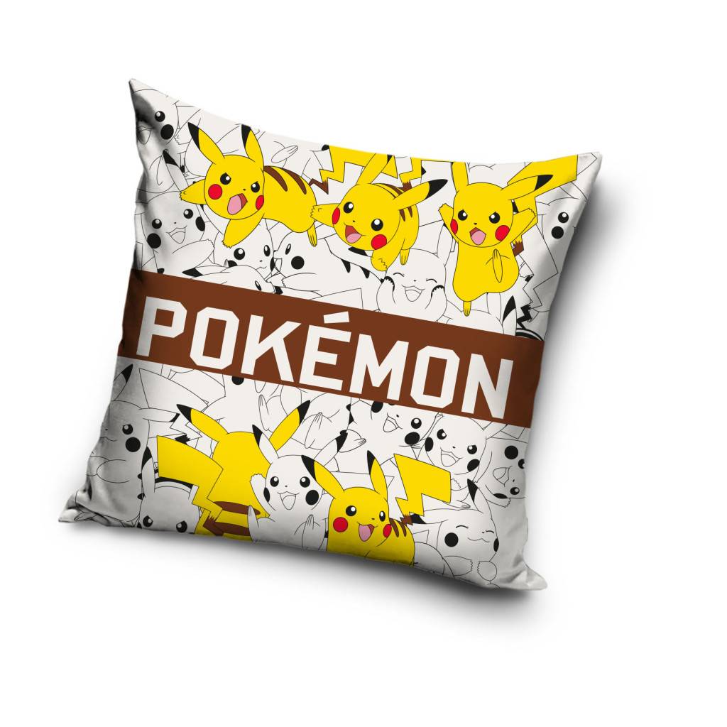 Pokémon PikaPal kuddfodral 40x40 cm i sammet
