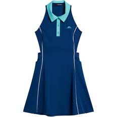 J Lindeberg Tinsley Ladies Golf Dress - Blue