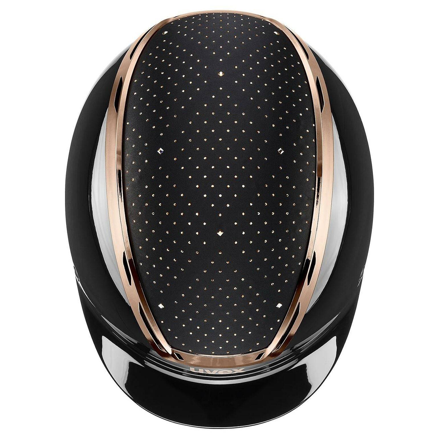 Uvex Exxeed Glow ridehjelm - S-M / Sort/Rose