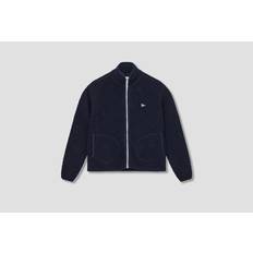 BOUCLE WOOL ZIP FLEECE JACKET DR2A5L 21265-02 Navy - XXS