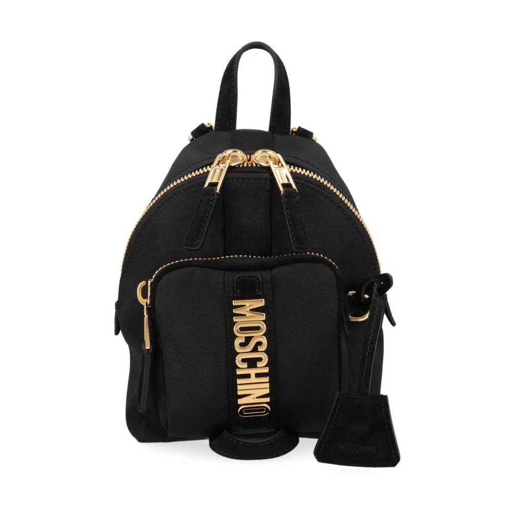 Moschino Rygsække - Tasker - unisex - Sort - ONE SIZE - Læder