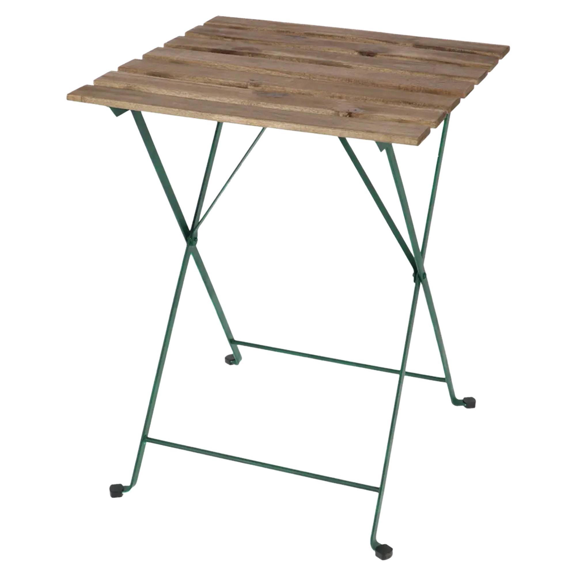 Trädgårdsbord Buvette Grön, Trä 60x60 cm