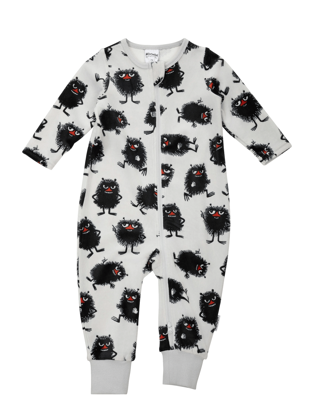 Martinex Pigg Velourpyjamas - Grey - 62