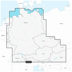 Garmin Tyskland, sjöar och floder – Sjökort för inland Garmin Navionics+™ | NSEU060R | microSD™/SD™ och ettårsabonnemang