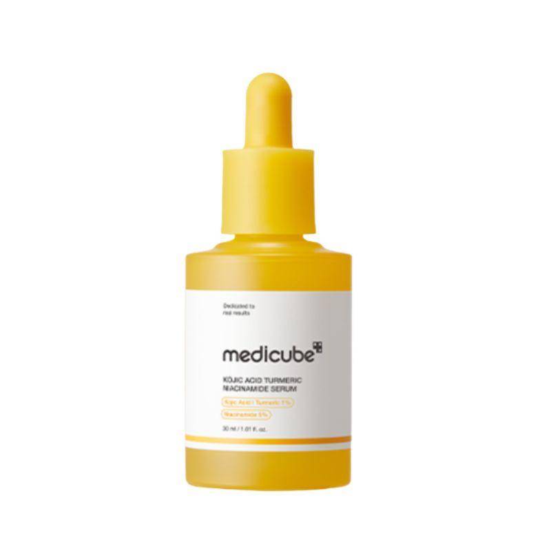 Medicube Kojicsyra Gurkmeja Niacinamid Serum Uppljusande Mörka Fläckar Tonkorrigerande Serum 30ml