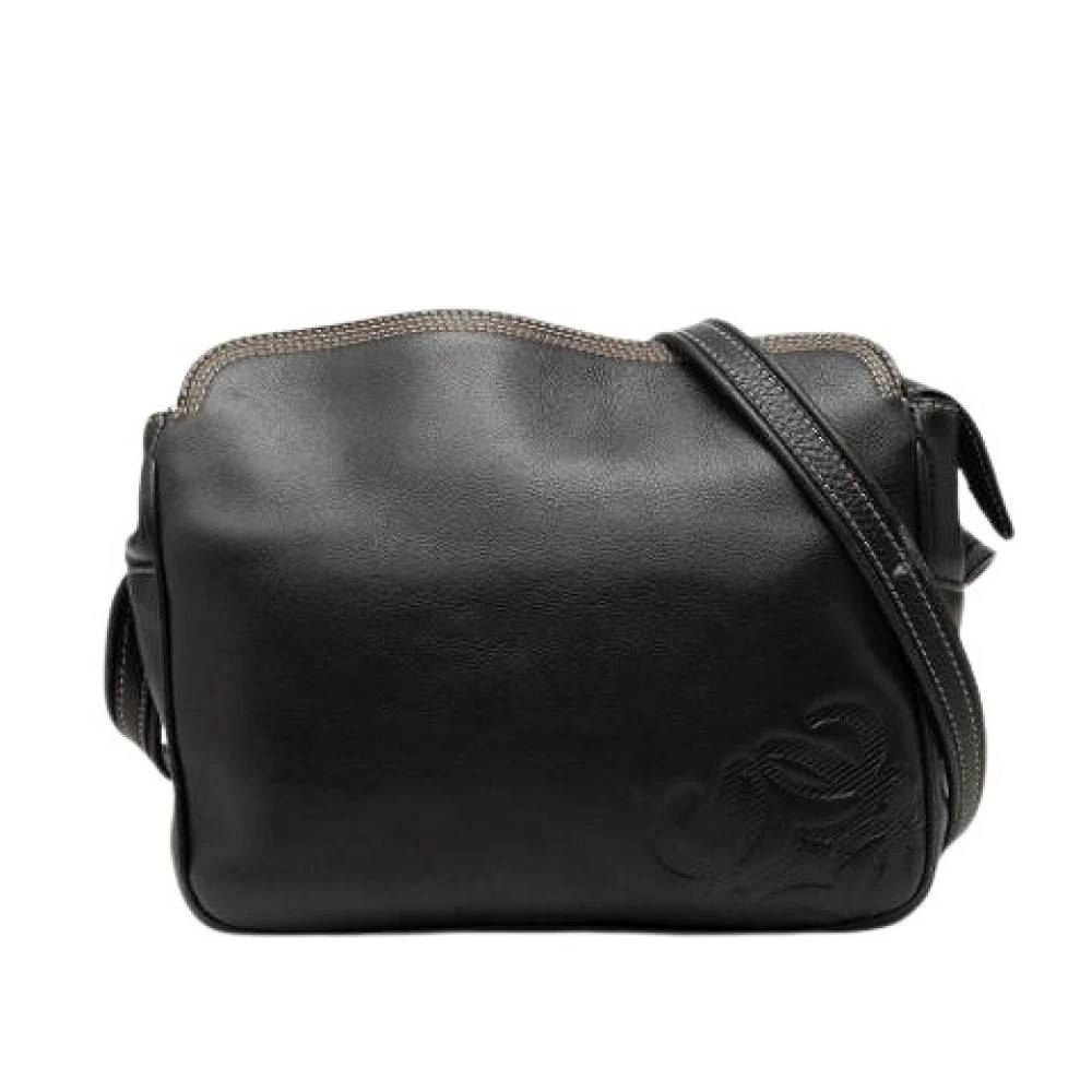 Loewe Pre-owned Pre-owned Skuldertaske - Vintage - Dame - Sort - ONE SIZE - Uld