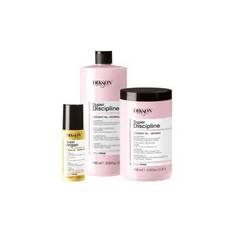 3 Produkter - Disciplin Shampoo 1000ml - Disciplin Mask 1000ml - Argan Oil 100ml
