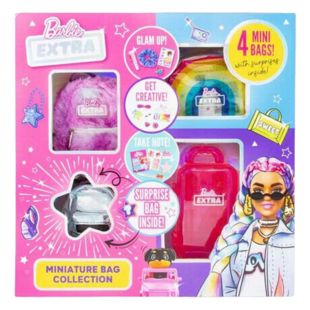 Barbie Extra Mini Väskkollektion – 4 st