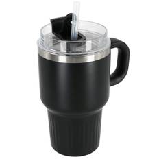 Liten termosmugg med sugrör, 0,6 liter