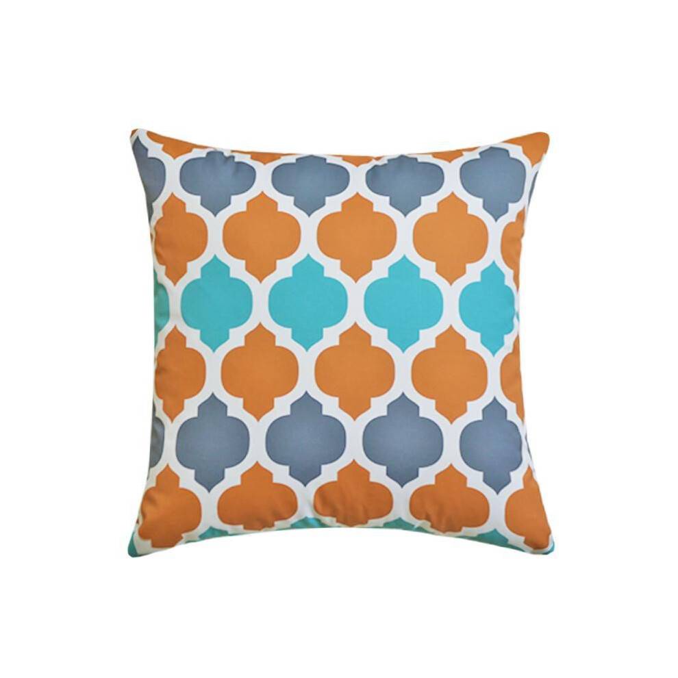 "(Orange A,45*45cm/18*18in)16"" 18"" 20"" 24"" Waterproof Cushion Cover Pillow Case Throw Outdoor Home Decor"