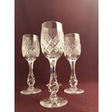 Kosta boda - Pompadour - 4 st Stort Snaps glas Design Fritz Kallenberg