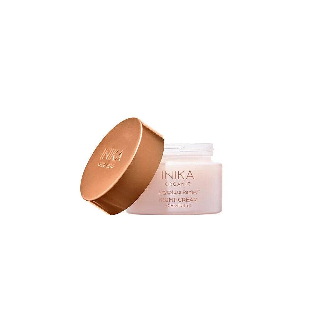 Inika Organic Crema Notte Resveratrolo Phytofuse Renew 50 ml — Crema notte