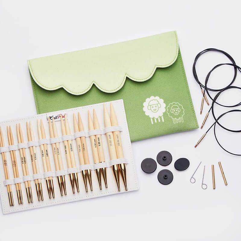 Bamboo Deluxe Udskifteligt Rundpindesæt