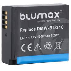 Blumax batteri för Panasonic DMW-BLG10 BLG10e 1025 mAh 7,2 V 7,4Wh – kompatibel med Panasonic Lumix DC-TZ95D DC-GX9 TZ202 TZ91 DMC TZ101 TZ81 GF6 GX7 GX80 LX100 G10