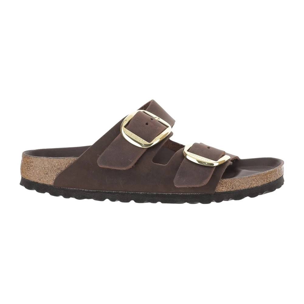 Birkenstock Arizona Big Buckle Narrow Fit - Sko - unisex - Brun - 38 EU - Læder
