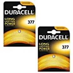 Duracell 2 x 377 1,5 V silveroxid klockbatterier SR626SW AG4 626 D377