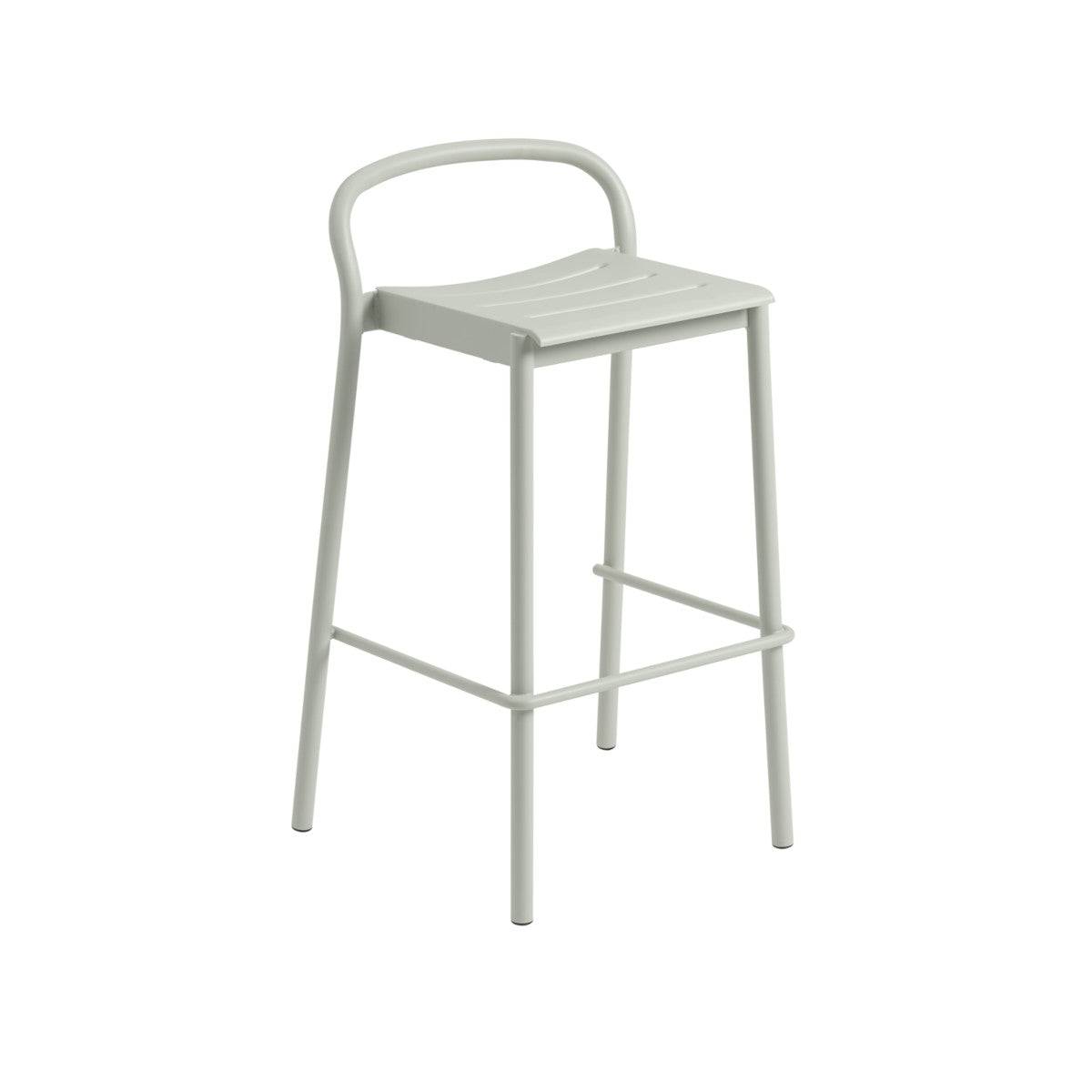 Muuto Linear Steel Bar Stol - Grå / 65cm