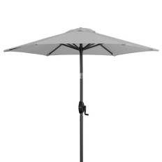 Basic Lift Neo balkongparasoll ljusgrå Ø180 cm - Ljusgrå
