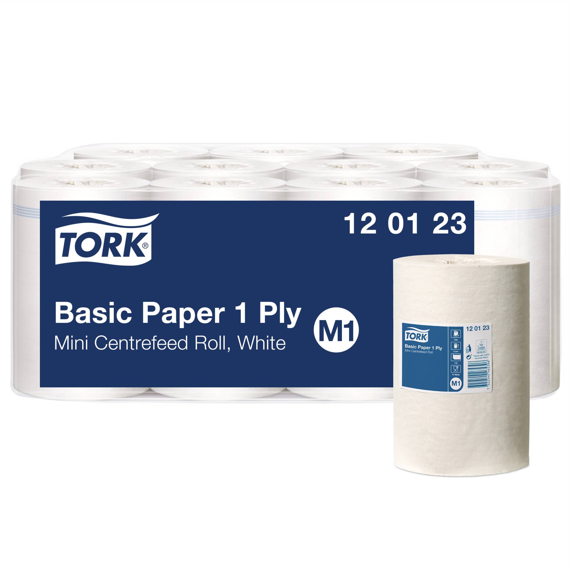 Tork Centerfeed Rullar, Universal 310, M1, Vit 32 kolli