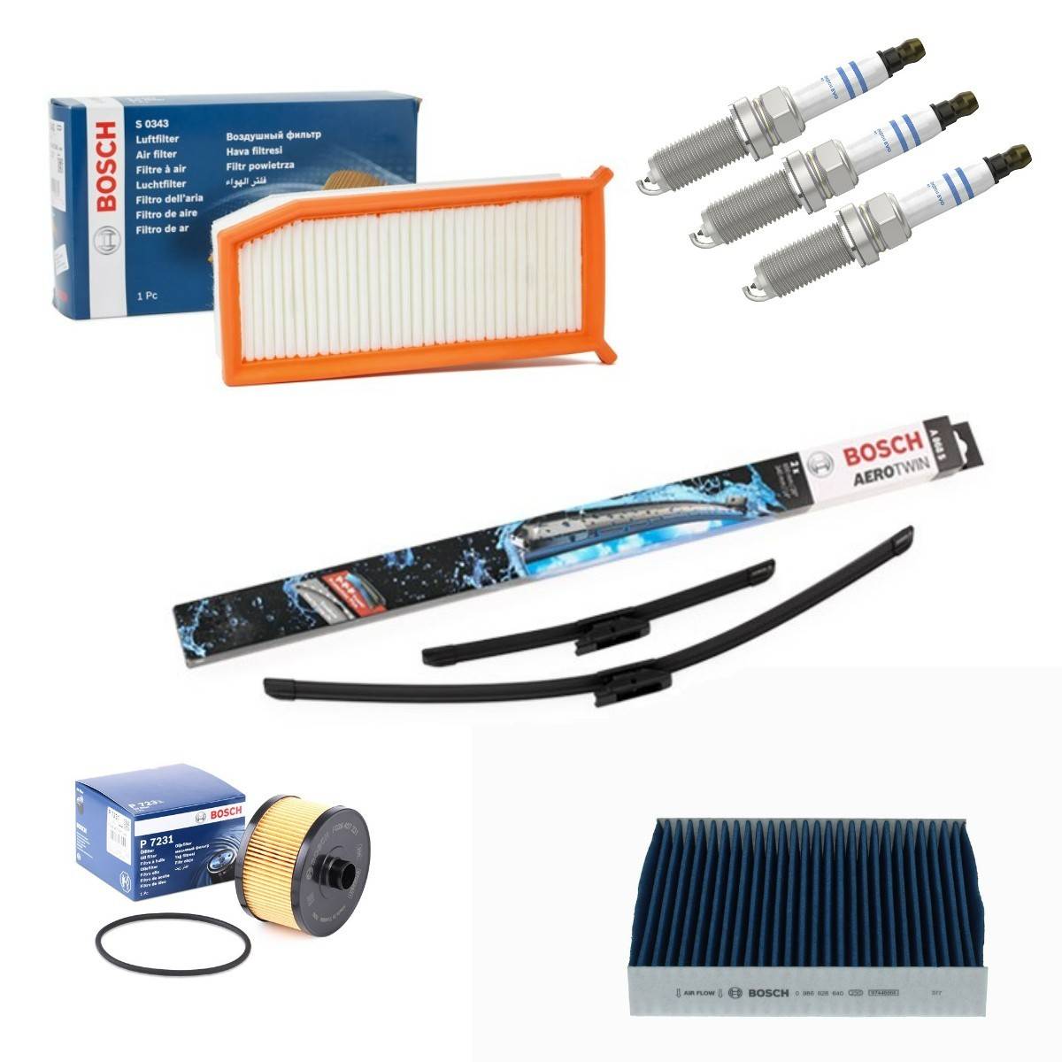 BOSCH BSH4682SK033 Delesæt, inspektion