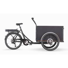 Lastcykel Christiania Light Straight Box E-drive, Svart/brun