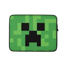 Minecraft Creeper Big Face Laptop Sleeve - 13 in