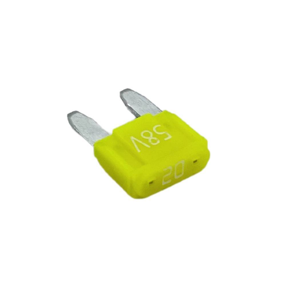 Hansor ASP-M20 Mini fladsikring 20 A Gul 1 stk