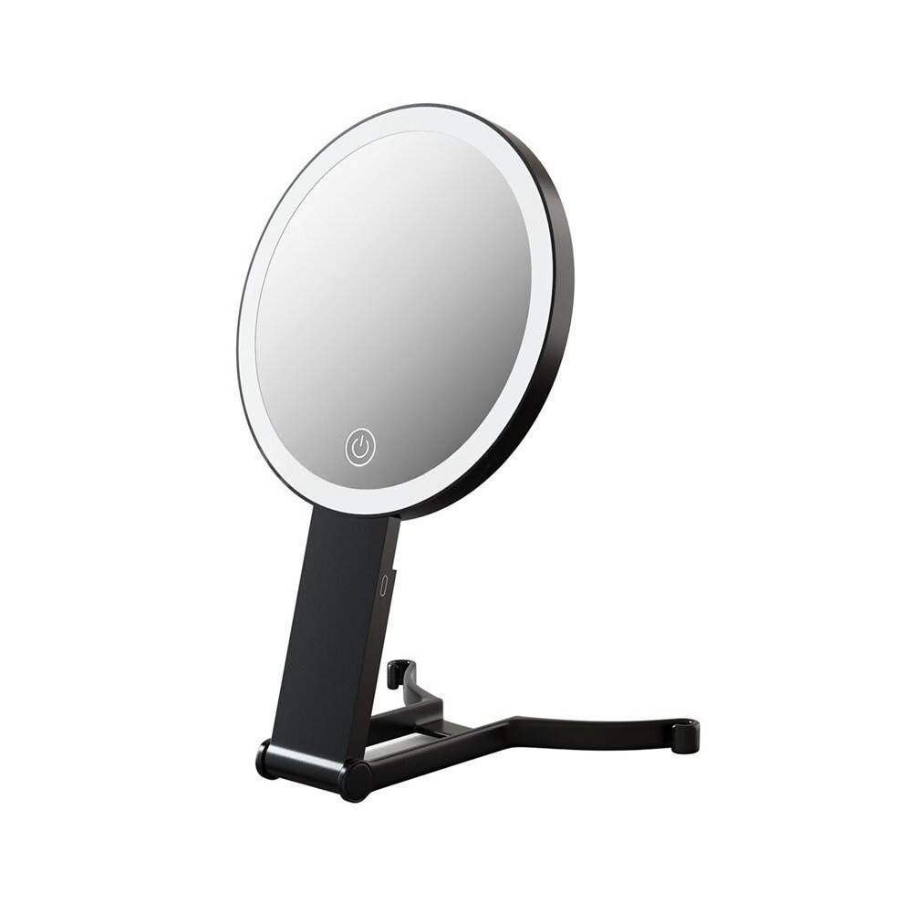 Makeup Mirror with Lights, 20X/1X Double Sided Magnifying Makeup Mirror with 3 Color Lighting and Adjustable Brightness