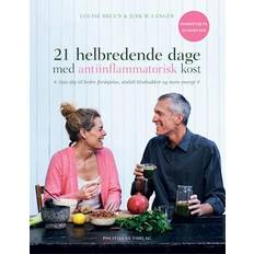 21 helbredende dage med antiinflammatorisk kost - Brugt Bog- Jerk W. Langer og Louise Bruun