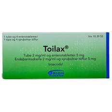Toilax 1 kombipkn enterotabletter