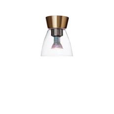 Belid Bizzo plafond mässing/klart glas