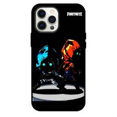 Fortnite Raven Phone Case For iPhone Samsung Galaxy Pixel OnePlus Vivo Xiaomi Asus Sony Motorola Nokia - Raven Chibi On Black Background