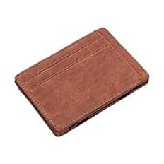 Magic Wallet | Money Clip | Card Holder | Cash Organizer Pu Leather Wallets Pocket Wallets Leather Card Wallet Men’s Wallet Magic Money Holder Cash and Card Organizer Pocket Wallets with Clip