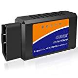 Beizkna OBD2 Bluetooth diagnostik bil skanner kodläsare för Android Windows, OBD2 Bluetooth-adapter OBD automatisk diagnostisk apparat för alla OBDII-protokollfordon