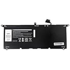 YASI MFG Batteri för bärbar dator DXGH8 H754V G8VCF P82G för Dell XPS 13 9370 9380, Inspiron 13 7000 7390 7391 2-i-1, 5390 5391 7490, Latitude 3301 E3301 Vostro 5390 5391