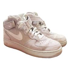 Nike Air Force 1 leather high trainers