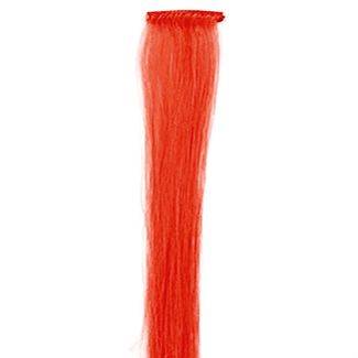 Rød, 50 cm - Crazy Color Clip On.