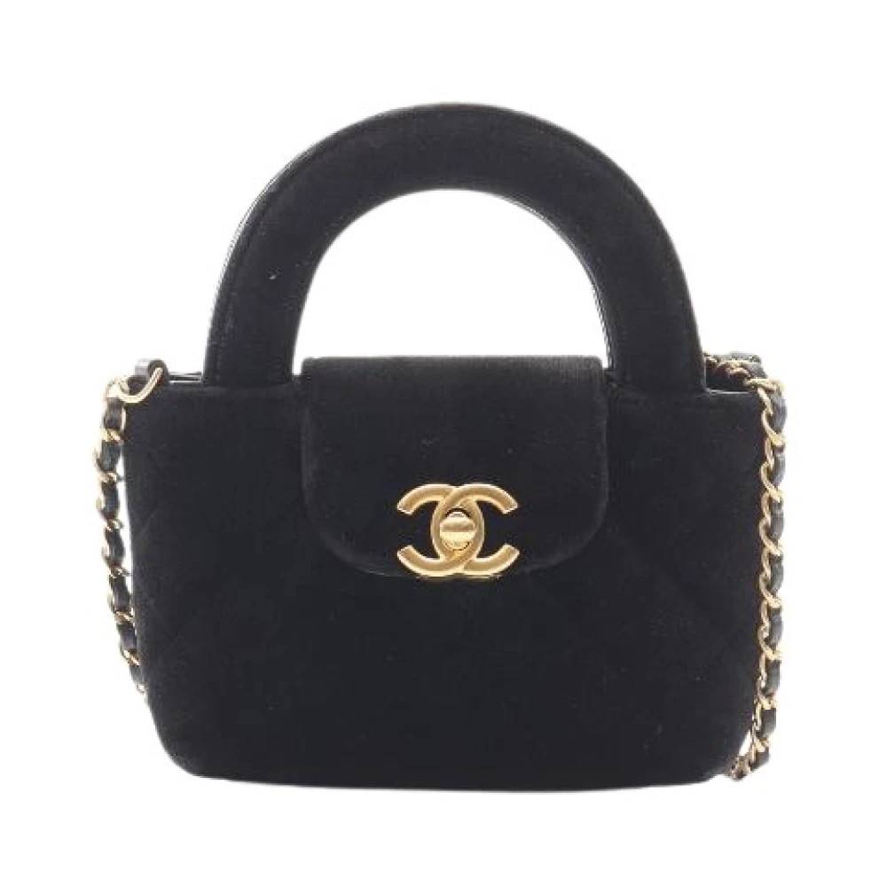 Chanel Vintage Pre-owned Matelasse 2Way Shoulder Bag - Vintage - Dame - Sort - ONE SIZE - Uld