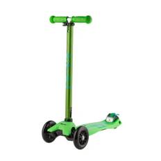 Micro Maxi Deluxe Sparkcykel, Grön Micro Trehjulig Sparkcykel 560742 scooter barn