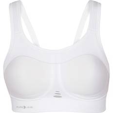 Purelime Compression Bra - High Impact Sports bh Hvid Dame