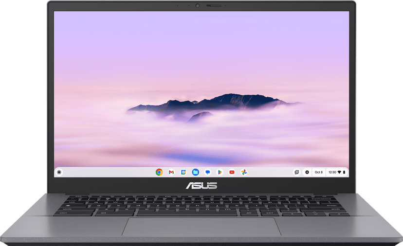 ASUS Chromebook Plus CX34 14" – Core 3 100U, 8 GB, 128 GB Bærbar - Forventet levering: 7 hverdage