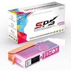 SPS Skrivare Bläckpatron kompatibel med Canon Pixma MG 5450 – CLI-551MXL/6445B001 | magenta | 680 sidor