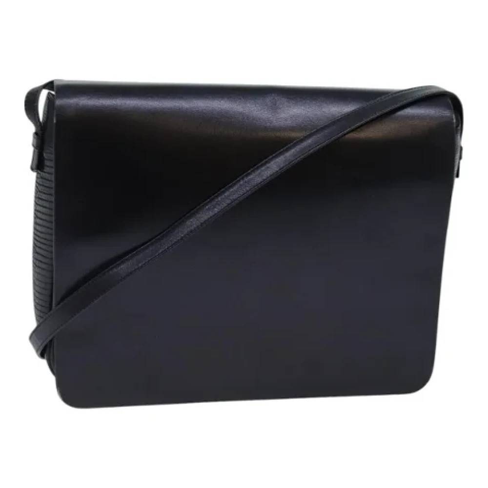 Salvatore Ferragamo Pre-owned - Pre-owned Läder Axelremsväska Vintage - Dam - ONE Size - Läder