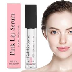 Pink Lip Se-rum Plumper | Hydration Lip Gloss | Pink Lip Ser-um Plump Gorgeous Glow Of Lips | Glow Color Changing Lip Oil | Fuktgivande och reducerar fina linjer – Repair läppolja